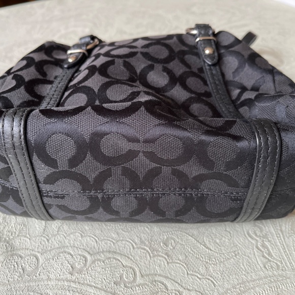 Coach double handle handbag - Picture 2 of 3